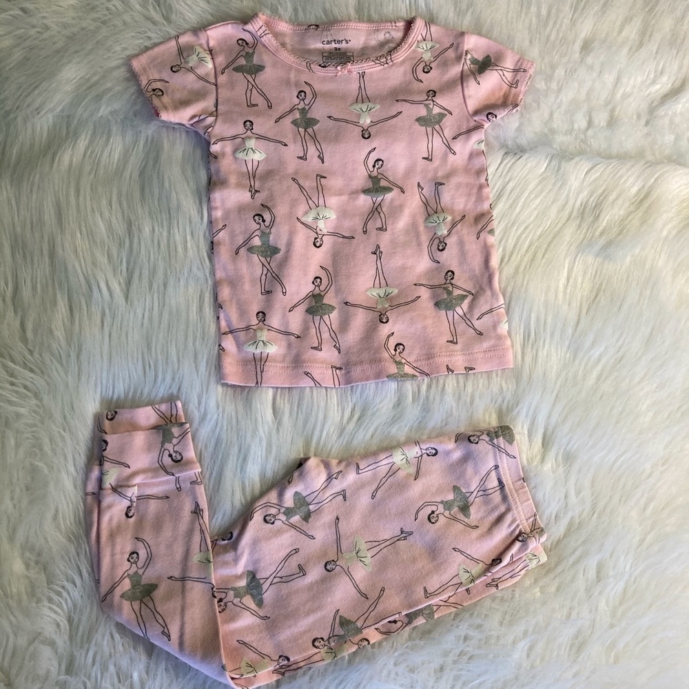 Carters   Ballerinas Design Girls PJS Set